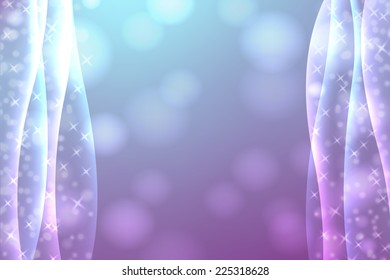 Abstract smooth blur background with lights over it.