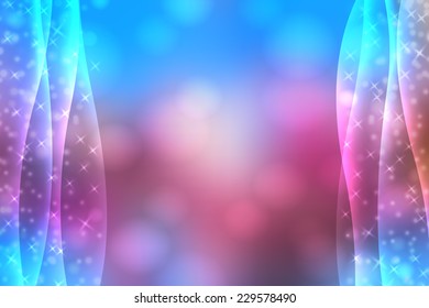 Abstract smooth blur background with lights over it.