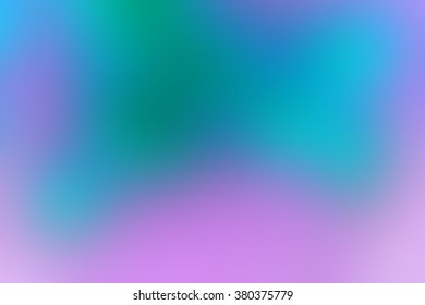 Abstract smooth blur blue; green and pink background for any design to put over.