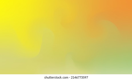 abstract smooth blur yellow and green mesh color gradient background for website banner and paper card decorative design