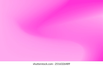 Abstract smooth bright magenta background. Gradient mesh illustration for digital wallpaper, room backdrop, advertising display, banner, surface, landing page, website cover, header, greeting