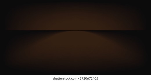 Diseño de fondo de pared marrón liso Abstractas, estudio, habitación, Plantilla de Web, informe de negocios con color de degradado circular liso