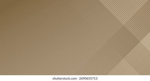 Fondo de combinación de color de línea blanca y marrón liso Abstractas. Adecuado para encabezado, pie de página, Anuncio de tamaño mínimo. Ilustración vectorial