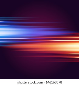 Abstract smooth burn colorful flame fire vector background 