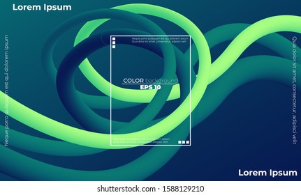 Abstract smooth color wave vector. Curve flow motion illustration. for gift card, desktop, poster template, landing page, ui, ux ,cover book,  baner, social media posted, sale, timeline, brochure, web