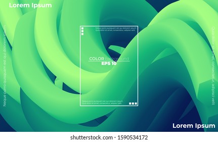 Abstract smooth color wave vector. Curve flow motion illustration, Applicable for gift card, desktop, poster template,  landing page, ui, ux ,cover book,  baner, social media posted, sale, timeline