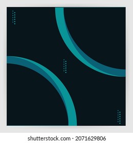 Resumen azul oscuro suave con plantilla de diseño de fondo de color negro 