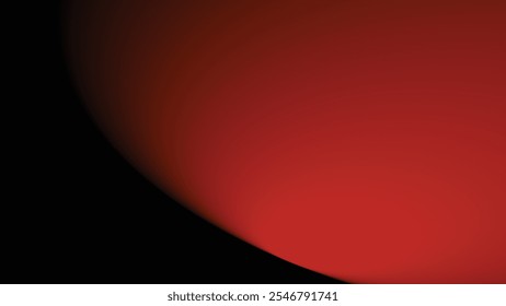 Abstract smooth dark red gradient background with space for your text and studio backdrop vector image