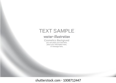 Abstract Smooth elegant grey - Tech business template background - Vector illustration