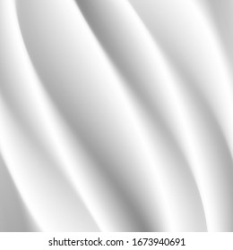 abstract smooth elegant white fabric silk texture soft background,flowing satin waves