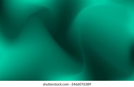 arrière-plan fluide  Abstrait. Elégant dégradé vert d'eau sombre moderne avec composition en mouvement texture d'illustration pour bannière, affiche, affichage, surface, décoration, page, idée, prospectus, arrière-plan
