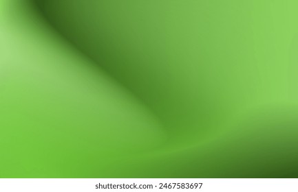 Abstract smooth fluid background. Modern pastel green gradient with motion composition illustration texture for banner, poster, display, surface, decoration