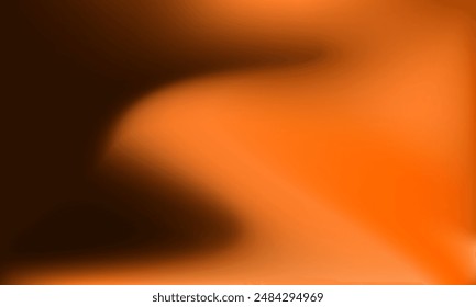 Abstract smooth fluid background. Modern orange gradient with motion composition illustration texture for banner, poster, display, surface, decoration, page, idea, flier