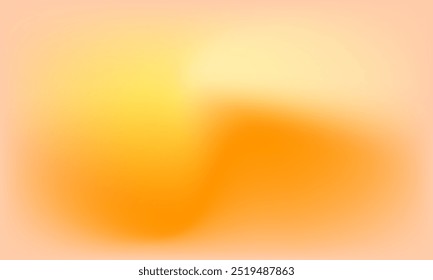 Fondo fluido suave Abstractas. Gradiente naranja y amarillo pastel con textura de composición de movimiento para Anuncio, póster, pantalla, superficie, decoración, publicidad, página de destino, saludo, encabezado