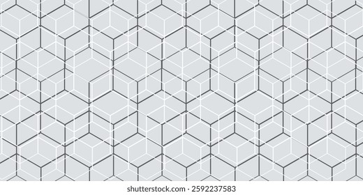 abstract and smooth geometric white background with blank space vector
