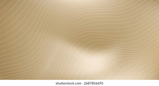 Abstract smooth gold color background.