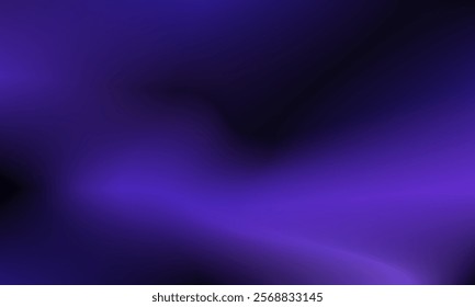 Abstract Smooth Gradient Background in dark Colors. Modern design template for web cover, ad banner, social media, header, presentation