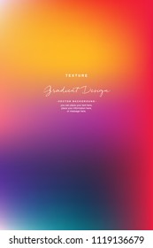 Abstract Smooth gradient Background Yellow Orange Vector