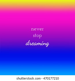 Abstract smooth gradient colorful background made in vector