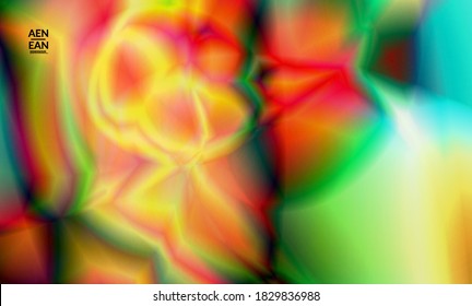 Abstrakter, glatter Farbverlauf-Effekt glänzende Fackelbewegung. Nordlichter, Vektorhintergrund. Glühende Hologramm-Textur futuristische Weltraumenergie-Fluss schafft psychedelisches Muster.