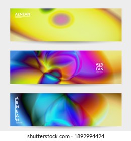 Abstrakter, glatter Farbverlauf-Effekt glänzende Fackelbewegung. Nordlichter, Vektorhintergrund. Glühende Hologramm-Textur futuristische Weltraumenergie-Fluss schafft psychedelisches Muster.