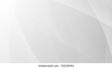 Abstract Smooth Gradient Curve White and Gray Vector Backgrounds