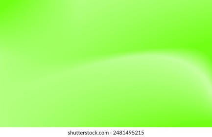 Abstract smooth green background. Gradient mesh illustration for digital wallpaper, room backdrop, advertising display, banner, surface, landing page, website cover