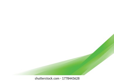 Resumen de un vector de plantilla de diseño de fondo verde y blanco liso, fondo verde y blanco borroso con espacio de copia para texto
