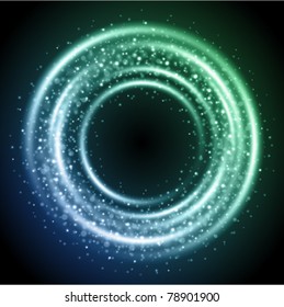 Abstract smooth light circle vector background. Eps 10.