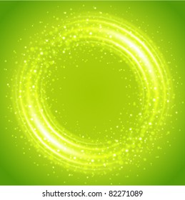 Abstract smooth light circle vector background. Eps 10.