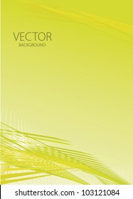 Abstract smooth light lines