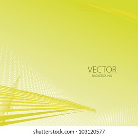Abstract smooth light lines clip art