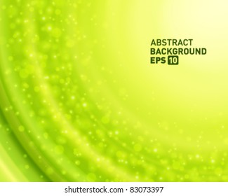 Abstract smooth light lines vector background. Eps 10.