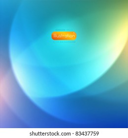 Abstract smooth light lines vector background. Eps 10.