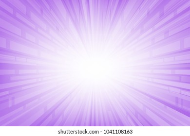 Abstract smooth light purple ray perspective background.