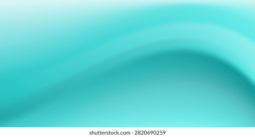 Abstract smooth light turqoise. Background with simple texture. Soft gradation. 