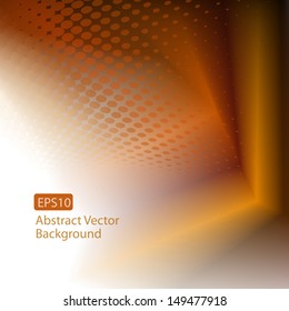 Abstract smooth line eps 10 vector background with dots