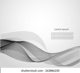 Abstract smooth lines