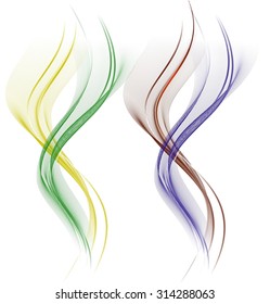 Abstract smooth lines