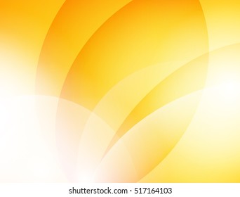 Abstract smooth lines Orange vector background. Eps 10.