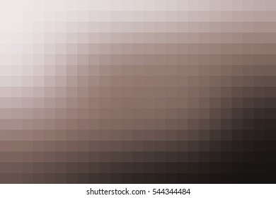 Abstract smooth mosaic tile brown background, horizontal format.