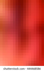Abstract smooth mosaic tile orange background for any design, vertical format.