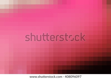 Abstract smooth mosaic tile pink background for any design, horizontal format.