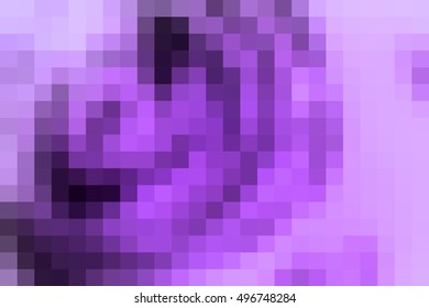 Abstract smooth mosaic tile purple background for any design, horizontal format.