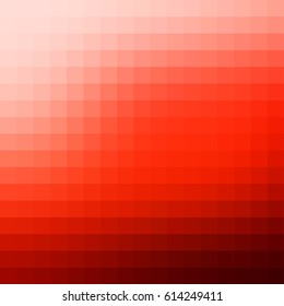 Abstract smooth mosaic tile red background, square format.