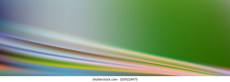 Abstract smooth multicolor color wavy vector art background.
