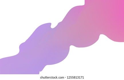 Abstract smooth orange and red gradient background. Multicolor iridescent background. Artistic wavy background
