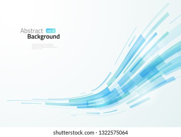 Abstract smooth perspective background. Vector light trancperent illustration.