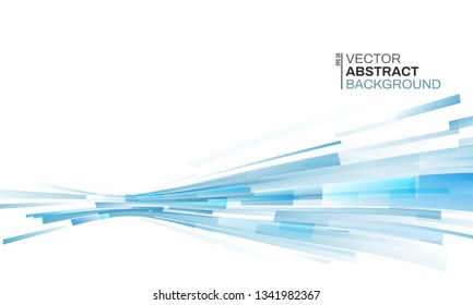 Abstract smooth perspective background. Vector light trancperent illustration.