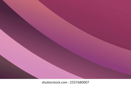 Abstract Smooth pink lines background. Banner template, copy space text. Vector illustration